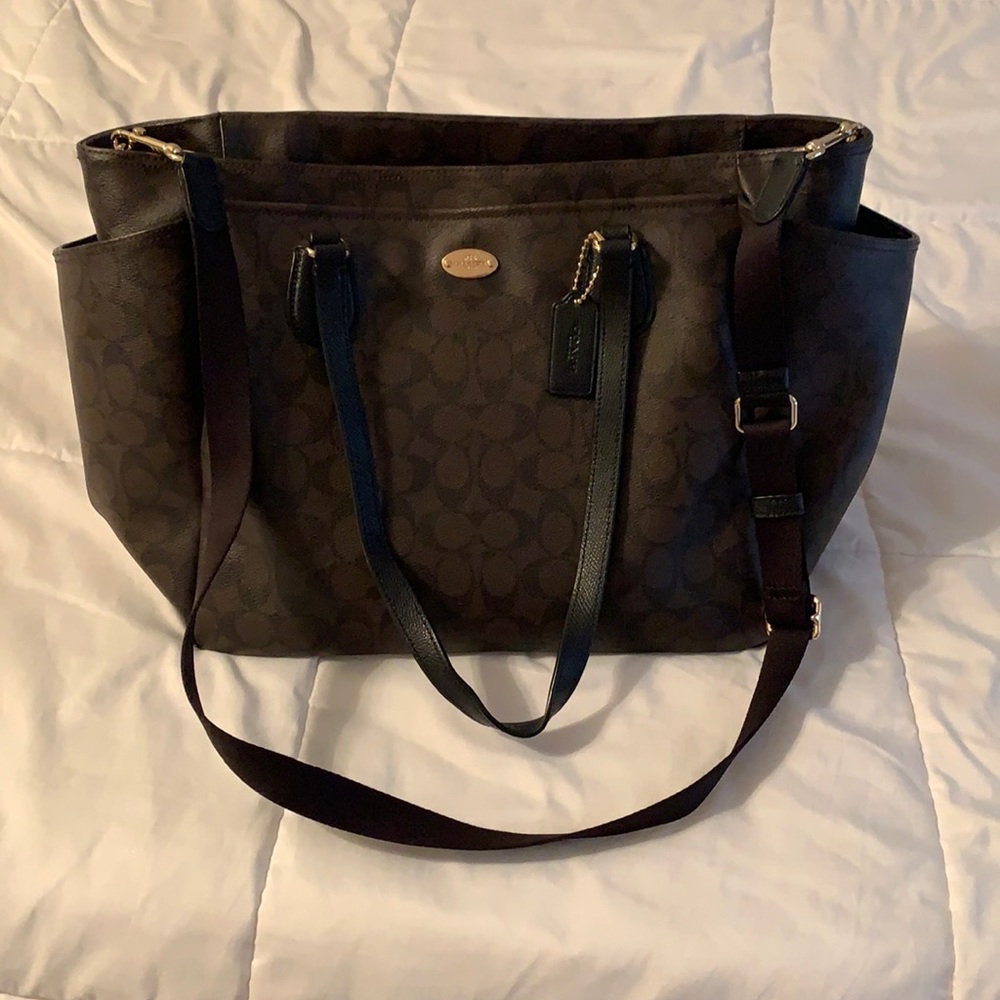 Large Coach Diaper Bag